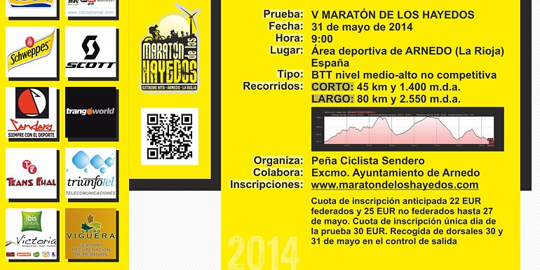 Cartel V Maratón Hayedos