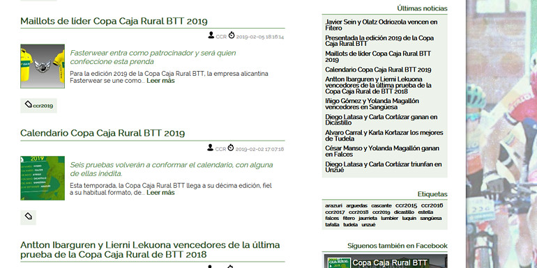 Torneo navarro de BTT