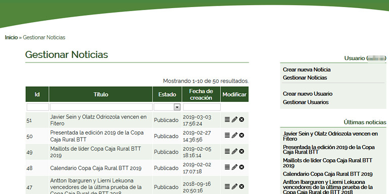 Torneo navarro de BTT