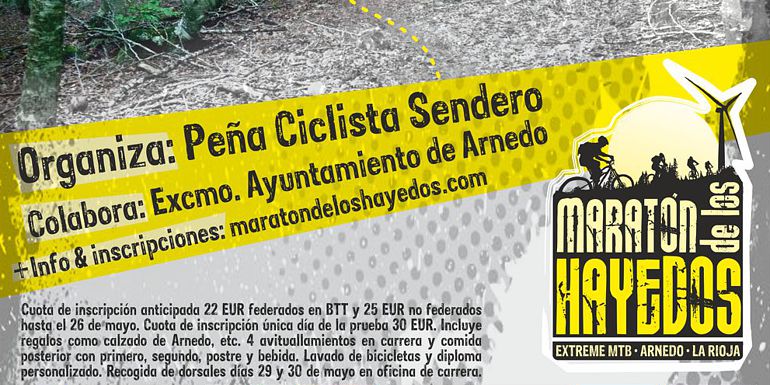 Cartel VI Maratón Hayedos
