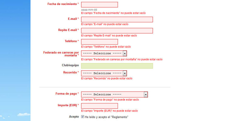 Maratón de montaña