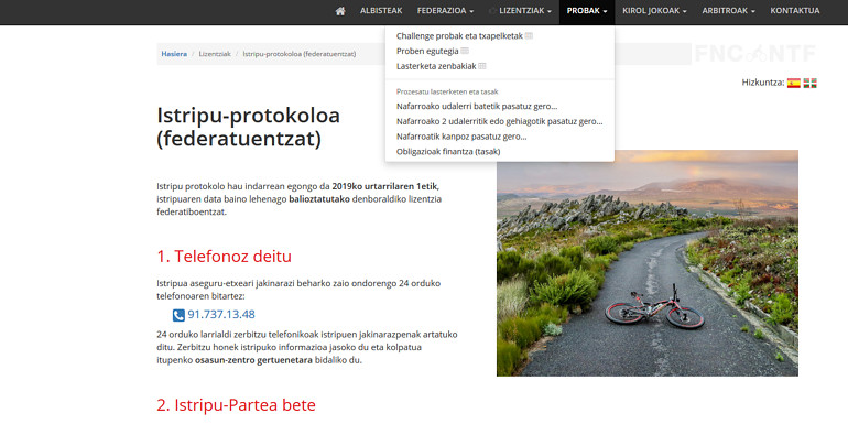 Federación Ciclista Navarra
