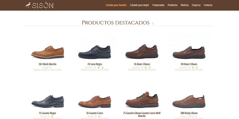 Sisón Shoes calzado hombre