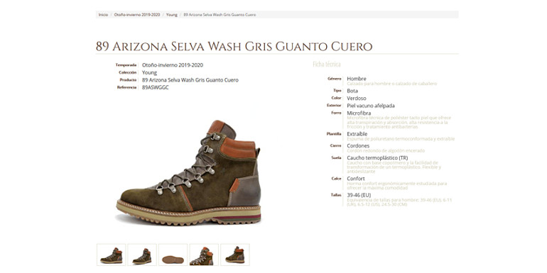 Sisón Shoes calzado hombre