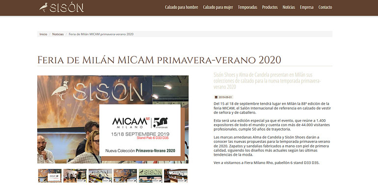 Sisón Shoes calzado hombre