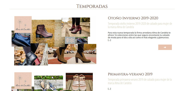 Alma de Candela calzado mujer