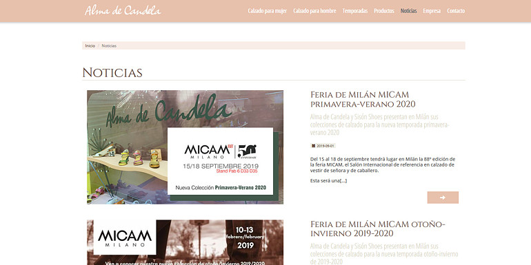 Alma de Candela calzado mujer