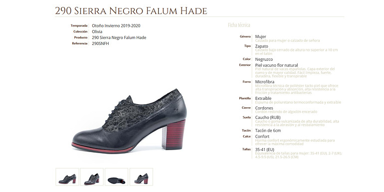 Alma de Candela calzado mujer